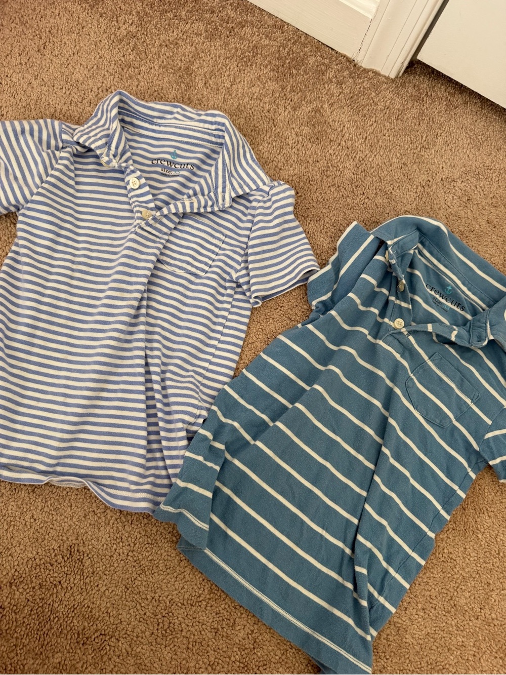 Crew cuts polos XS kids
